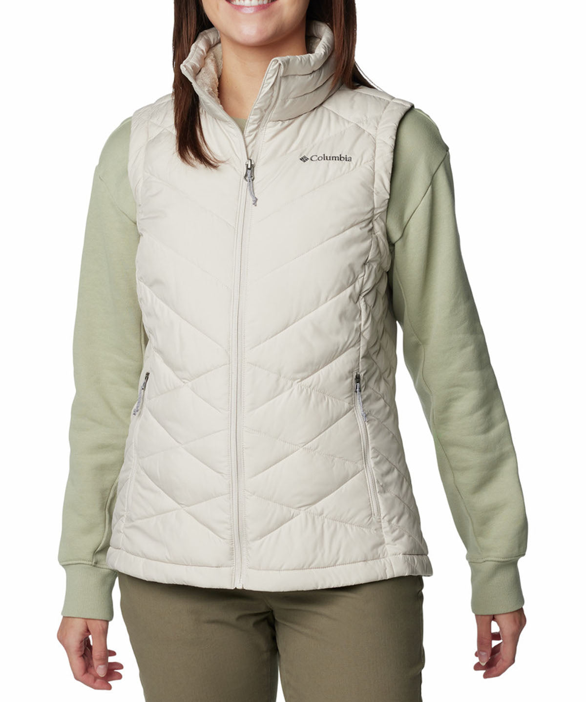 Parka Sin Mangas Mujer Heavenly II Vest Gris Columbia