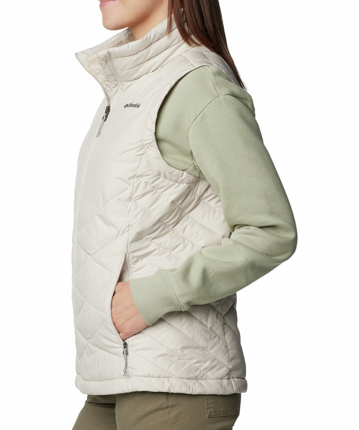 Parka Sin Mangas Mujer Heavenly II Vest Gris Columbia