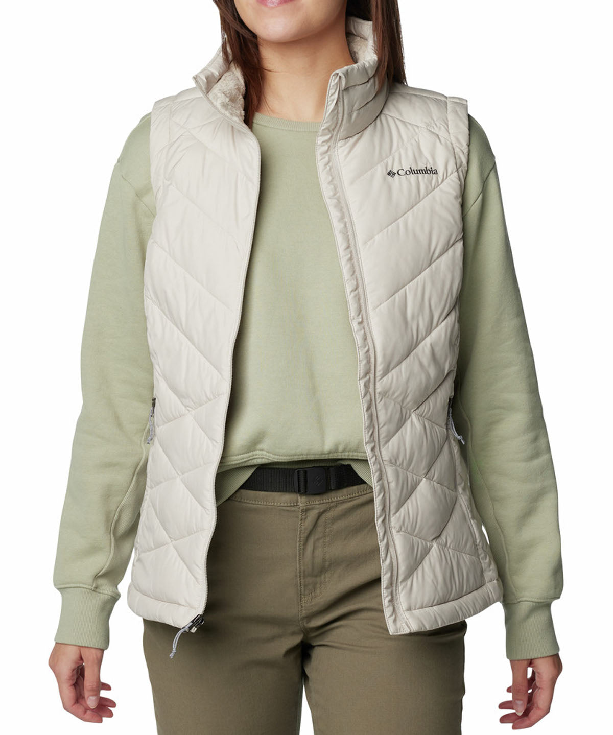 Parka Sin Mangas Mujer Heavenly II Vest Gris Columbia