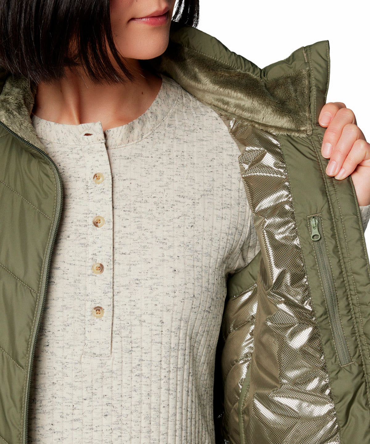 Parka Sin Mangas Mujer Heavenly II Verde Columbia