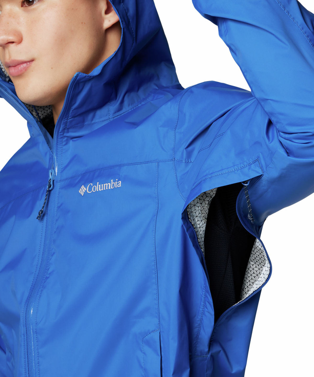 Cortaviento Hombre Evapouration Azul Columbia