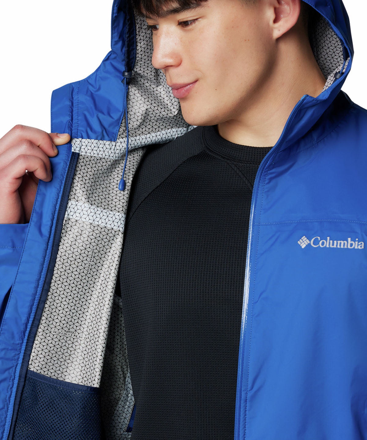 Cortaviento Hombre Evapouration Azul Columbia