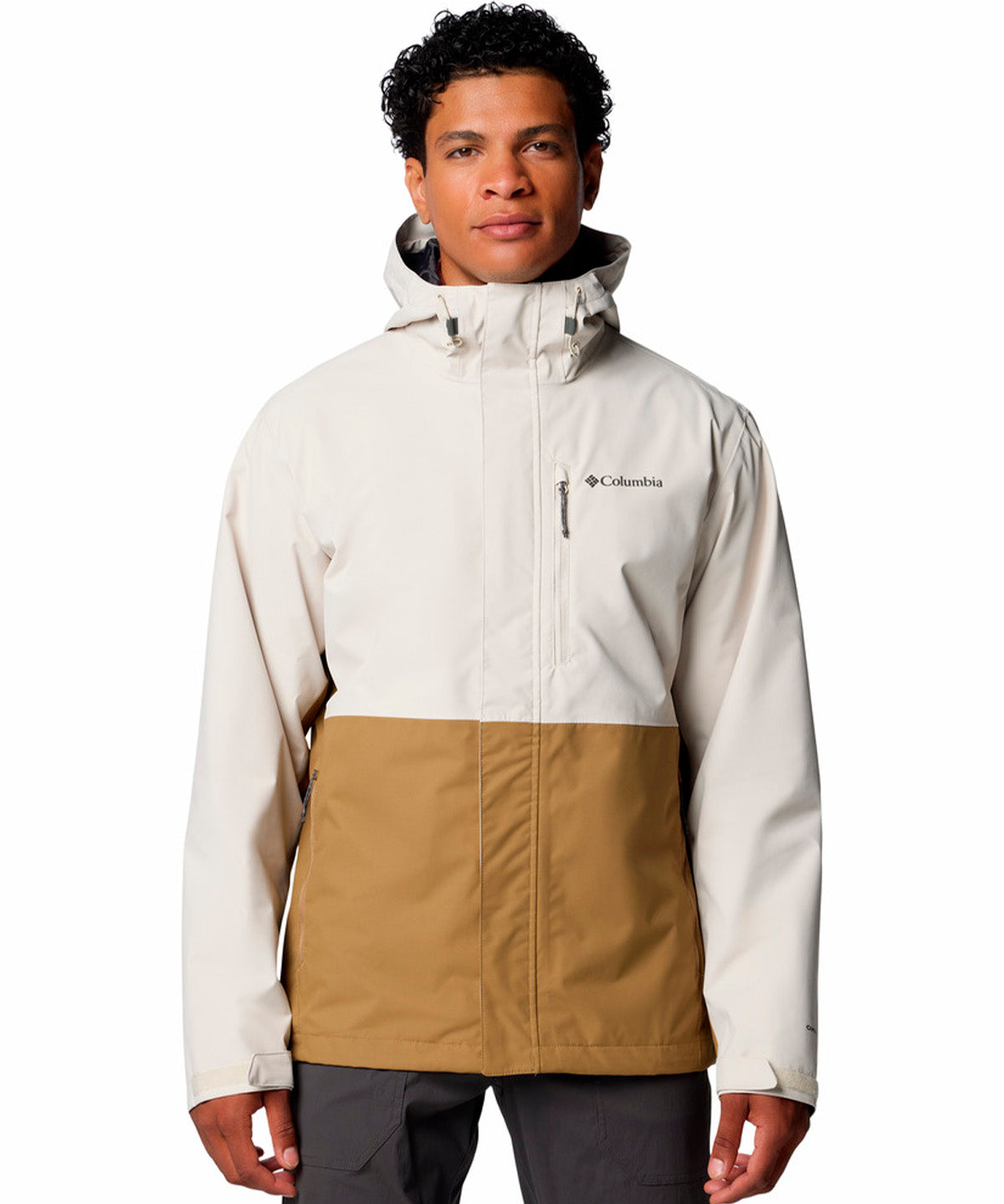 Parka Impermeable Hombre Hikebound II Beige Columbia
