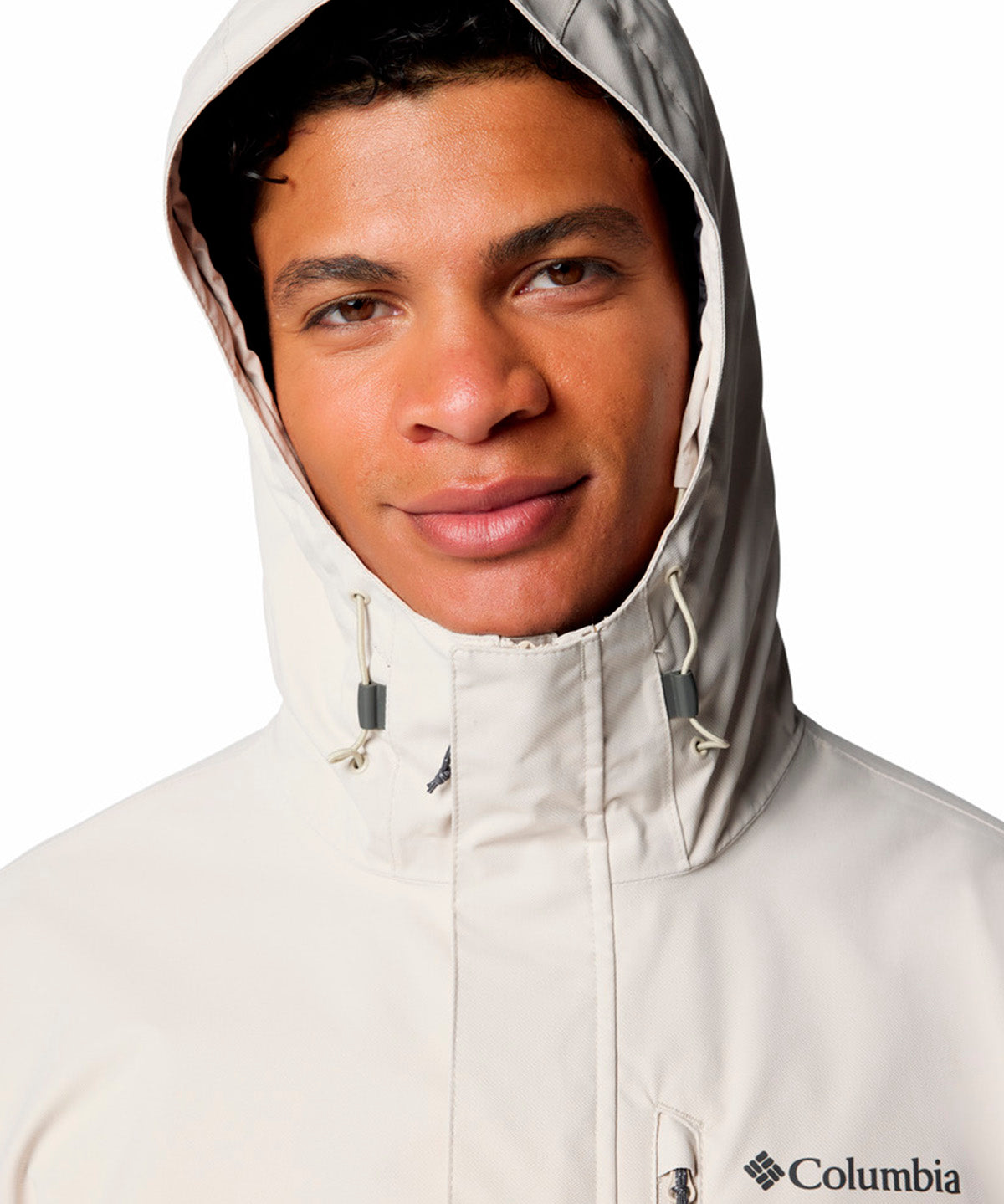 Parka Impermeable Hombre Hikebound II Beige Columbia