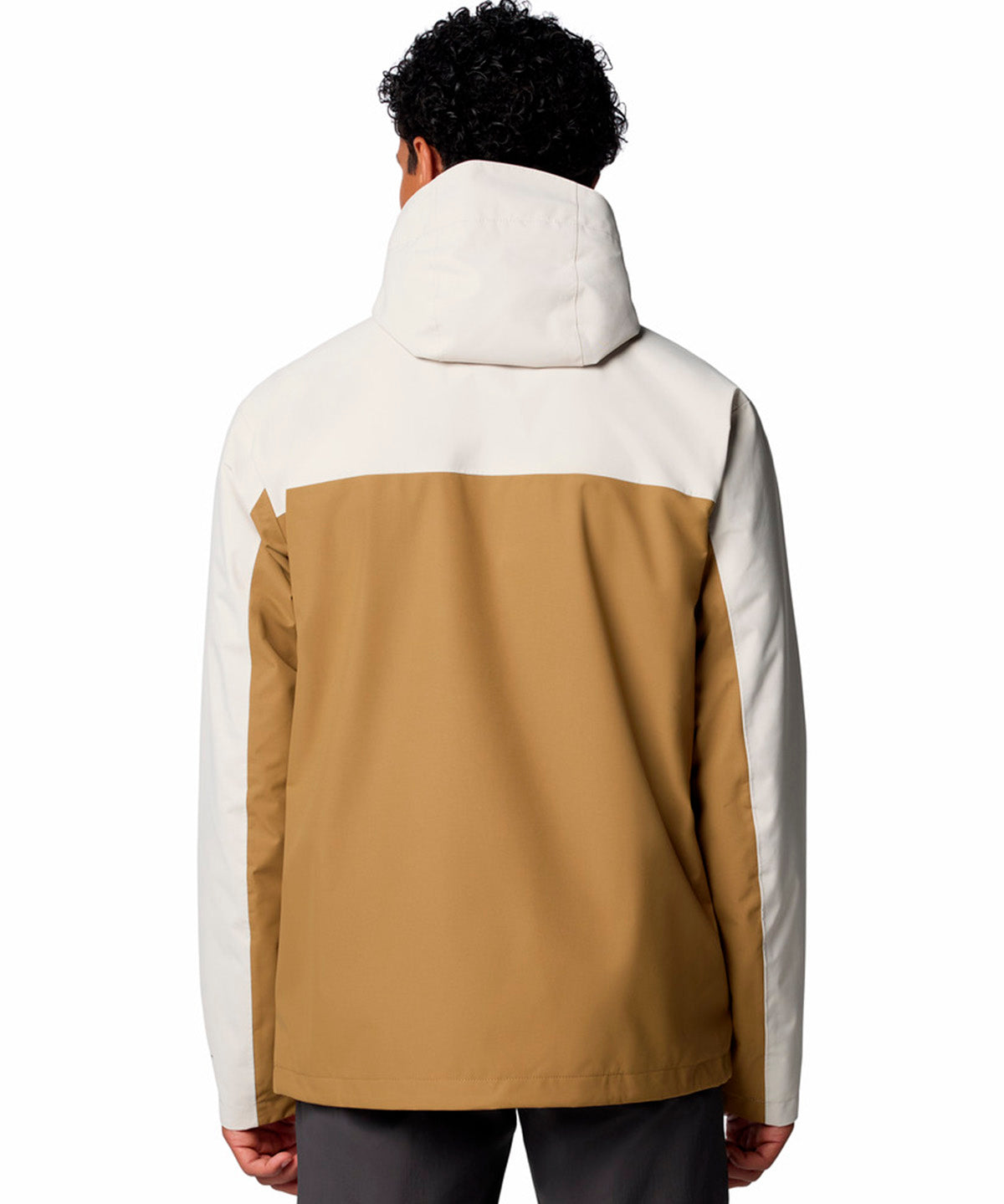Parka Impermeable Hombre Hikebound II Beige Columbia