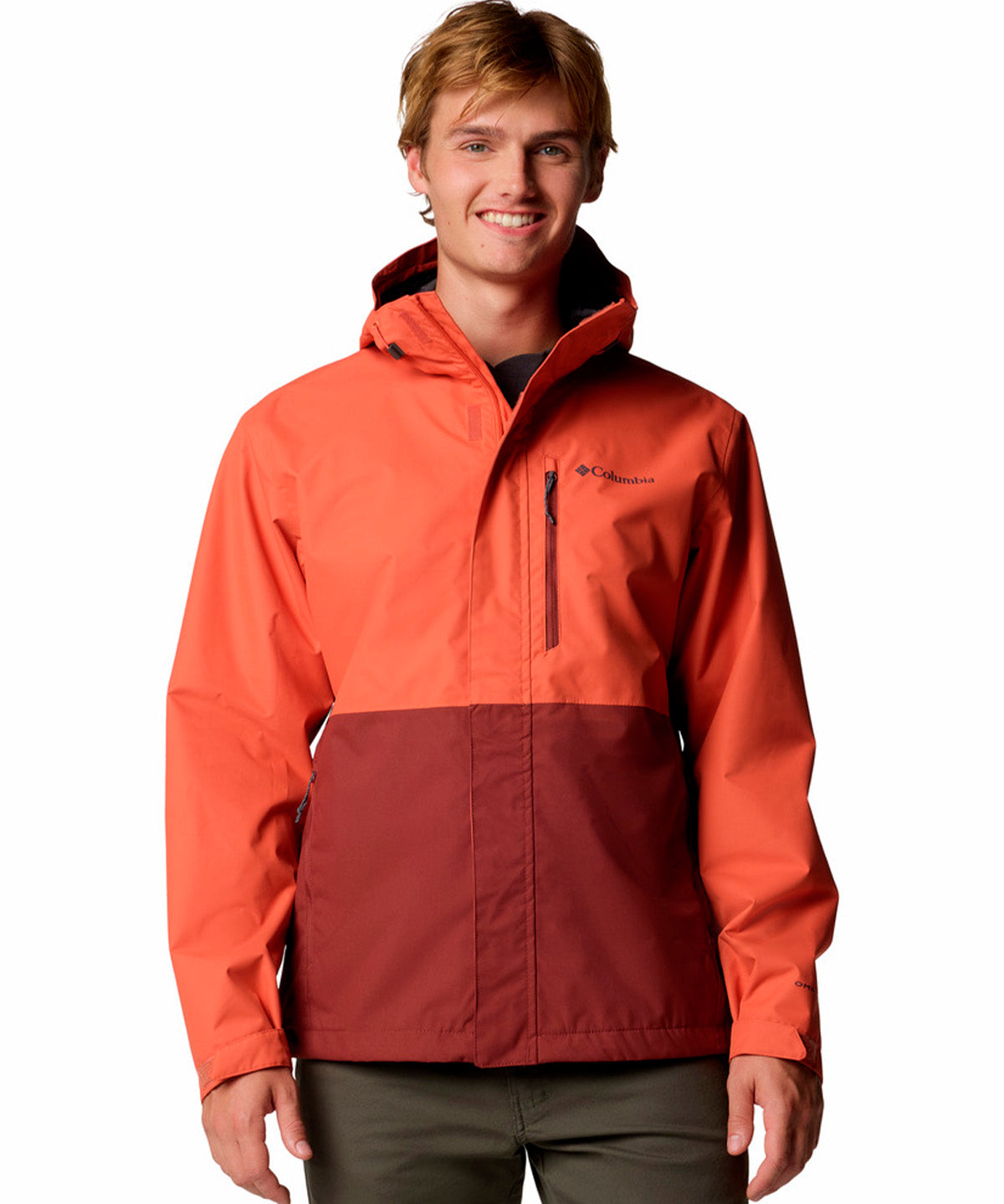 Cortaviento Hombre Hikebound II Rojo Columbia