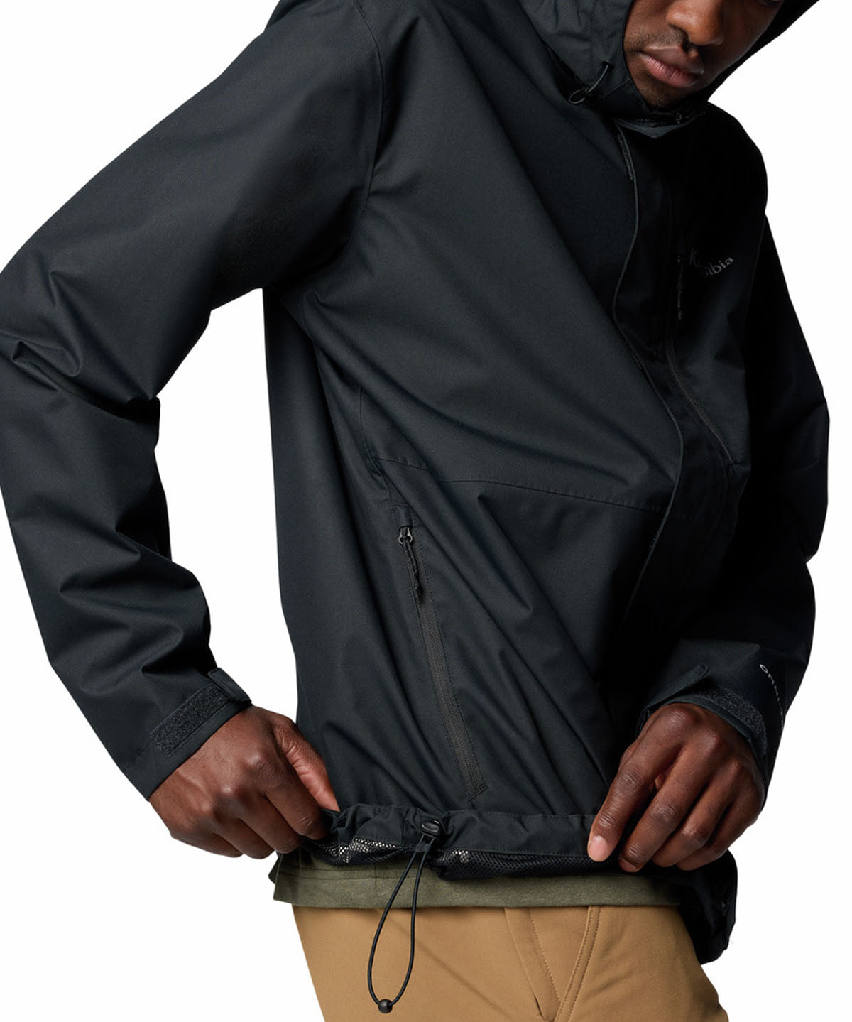 Cortaviento Hombre Hikebound II Negro Columbia