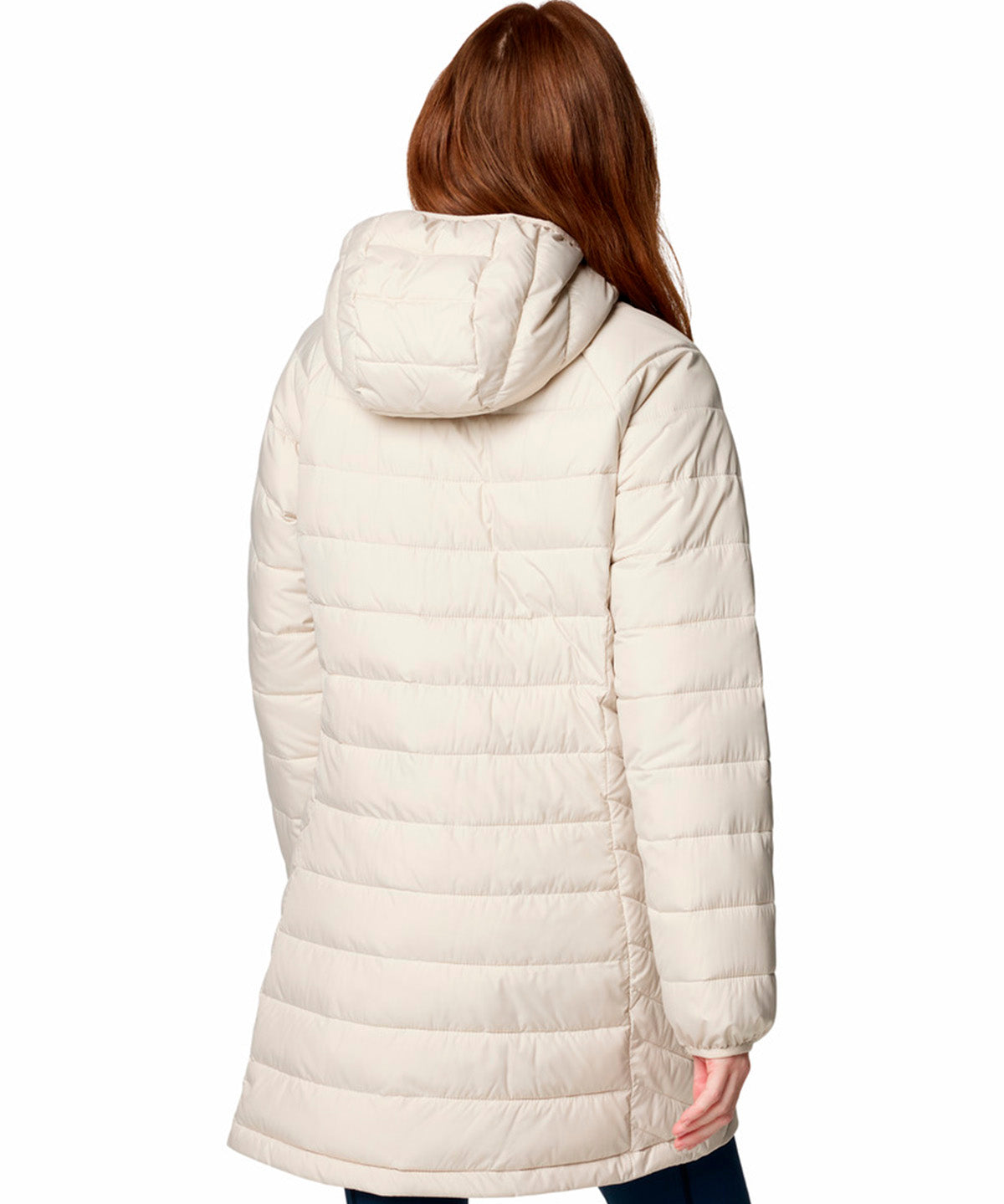 Parka Mujer Powder Lite II Mid Gris Columbia