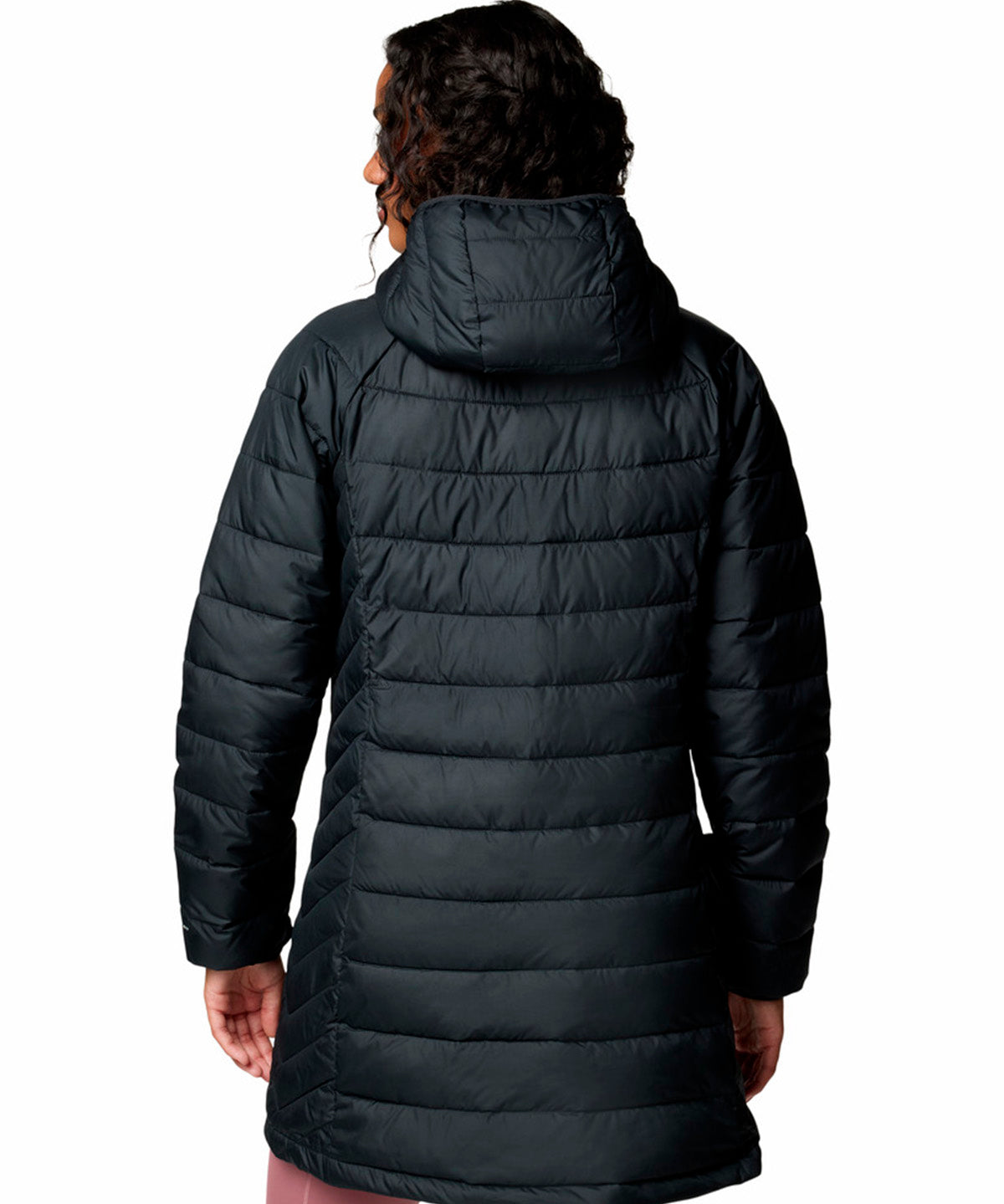 Parka Mujer Powder Lite II Mid Negro Columbia