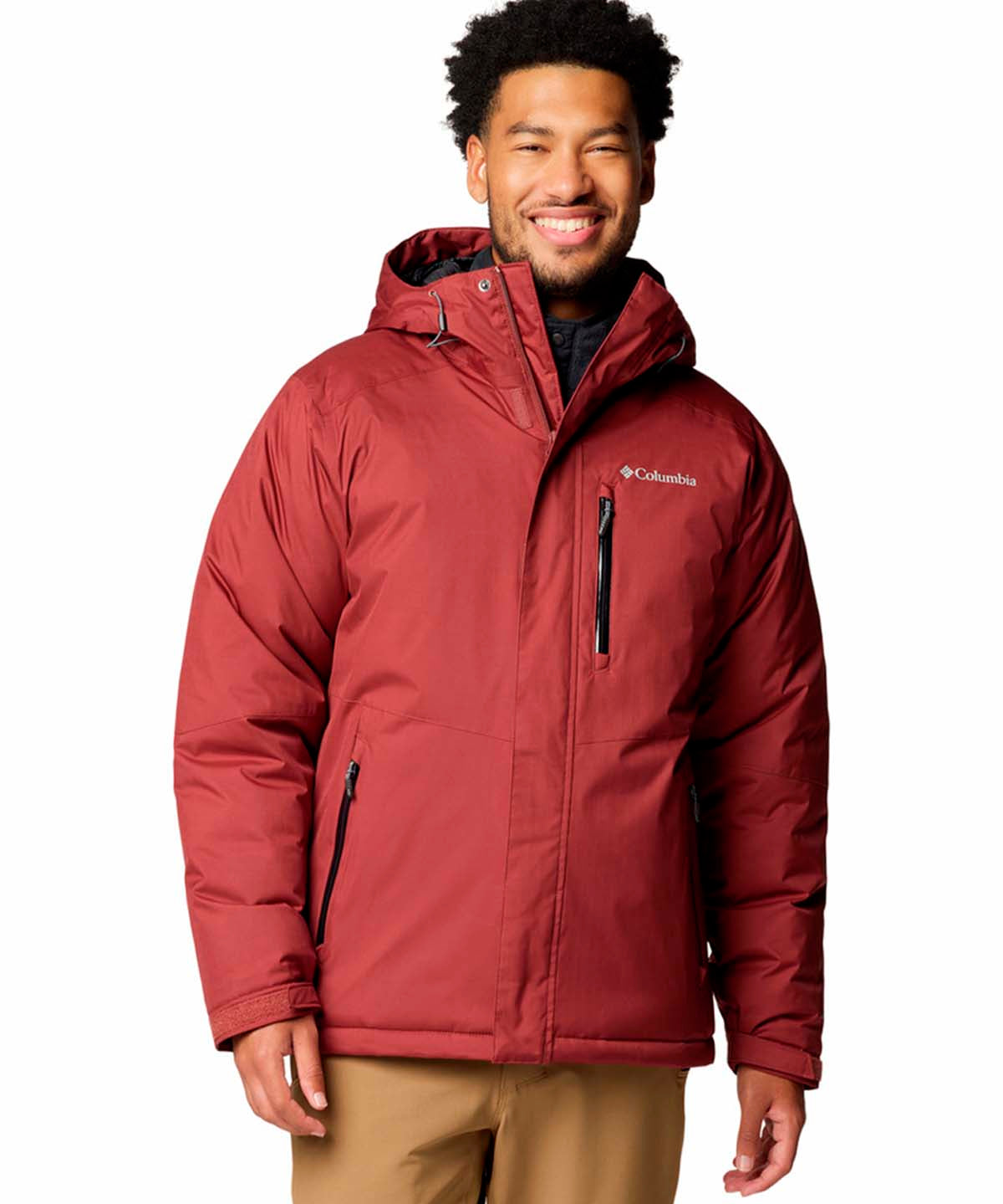Parka Hombre Oak Harbor II Rojo Columbia