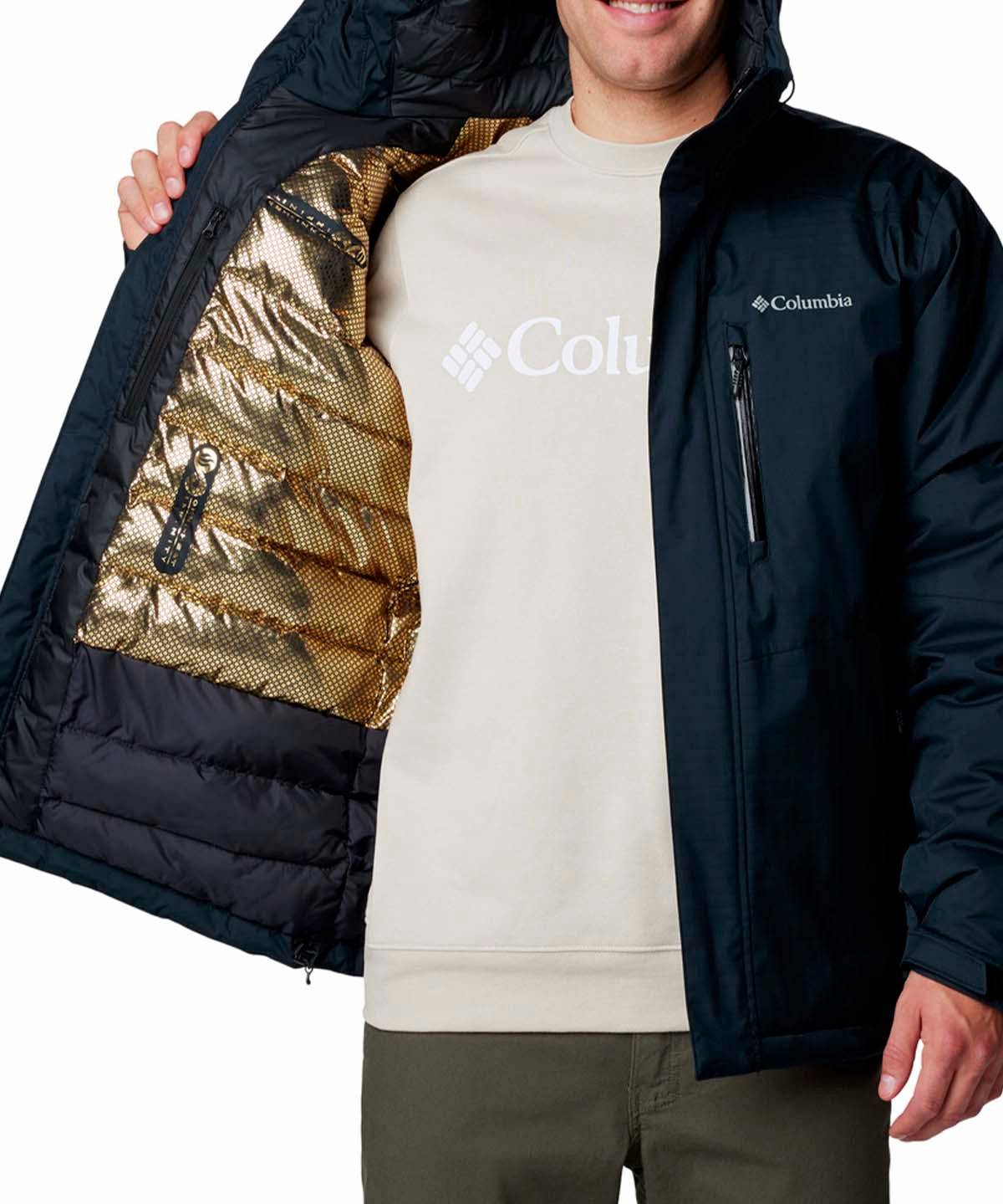 Parka Hombre Oak Harbor II Negro Columbia