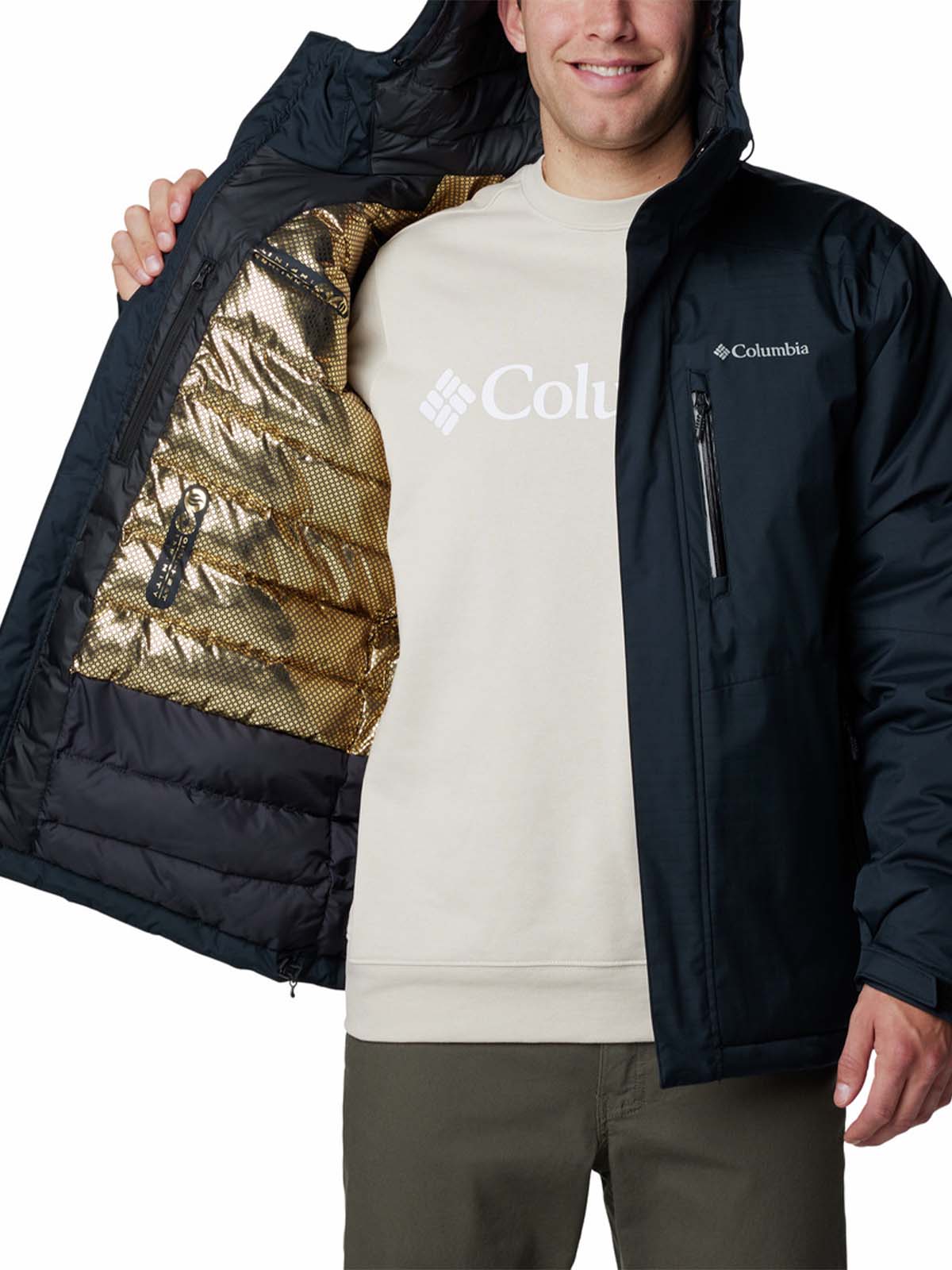 Parka Hombre Oak Harbor II Negro Columbia