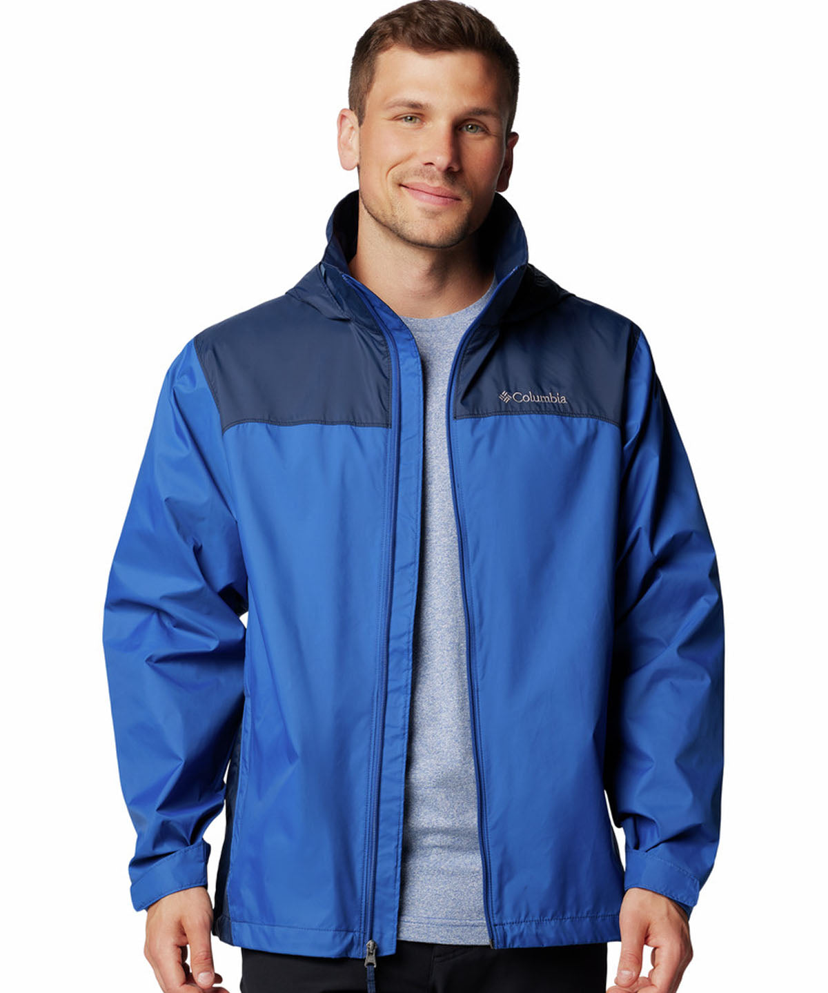 Cortaviento Hombre Glennaker Lake Azul Columbia