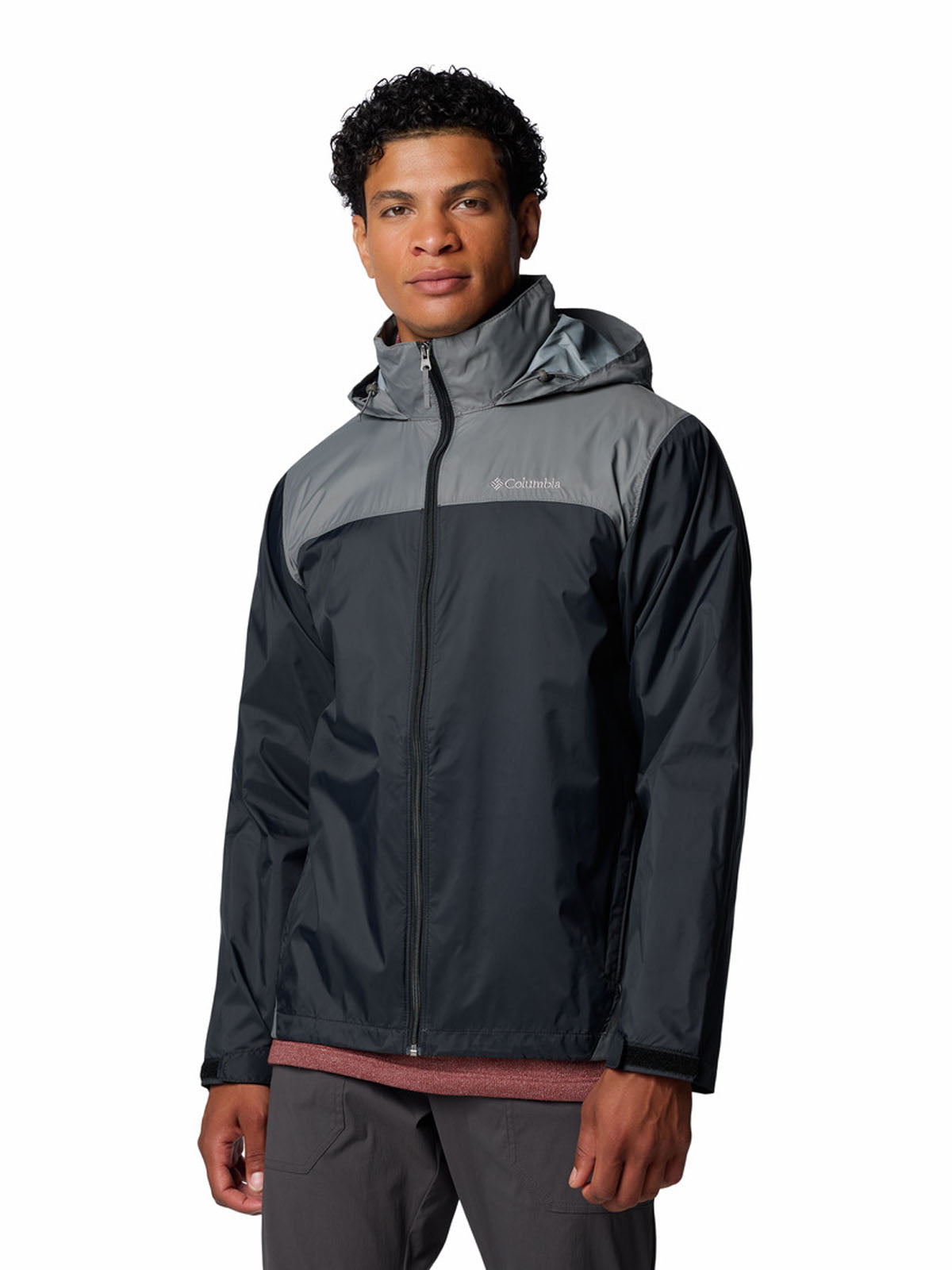 Cortaviento Hombre Glennaker Lake Negro Columbia
