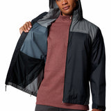 Cortaviento Hombre Glennaker Lake Negro Columbia