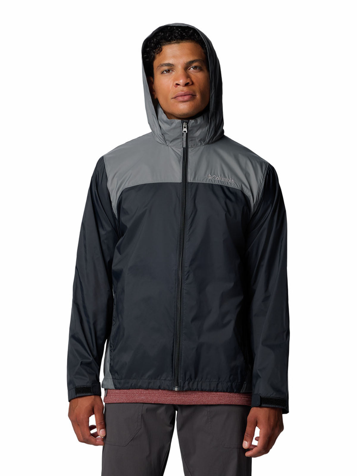 Cortaviento Hombre Glennaker Lake Negro Columbia
