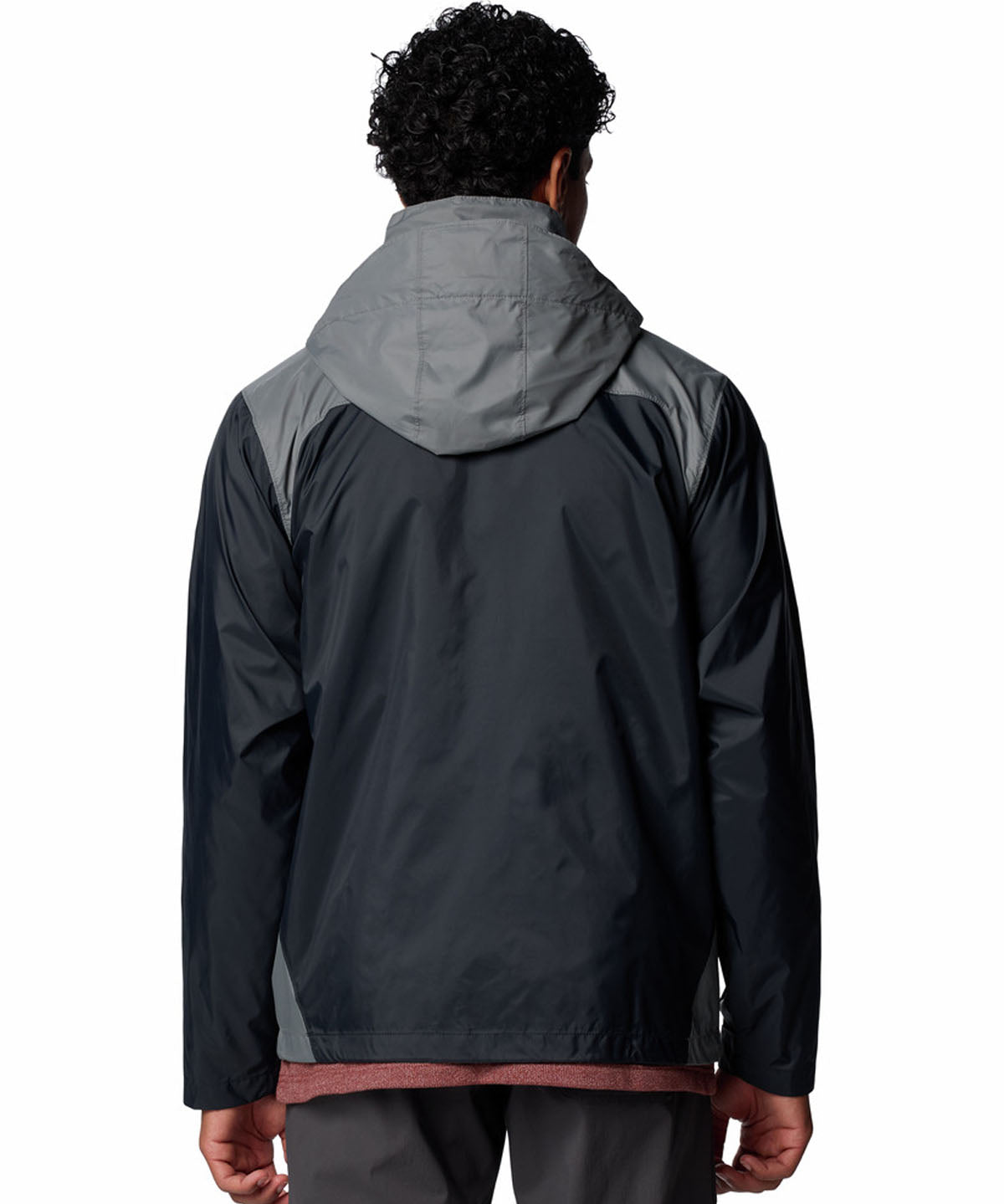 Cortaviento Hombre Glennaker Lake Negro Columbia