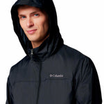 Cortaviento Hombre Glennaker Lake Negro Columbia