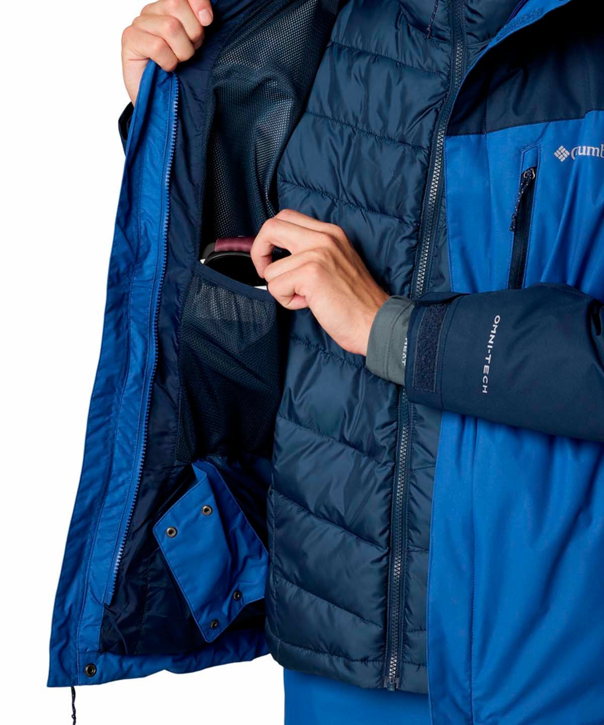 Parka Hombre Whirlibird V Ski Azul Columbia