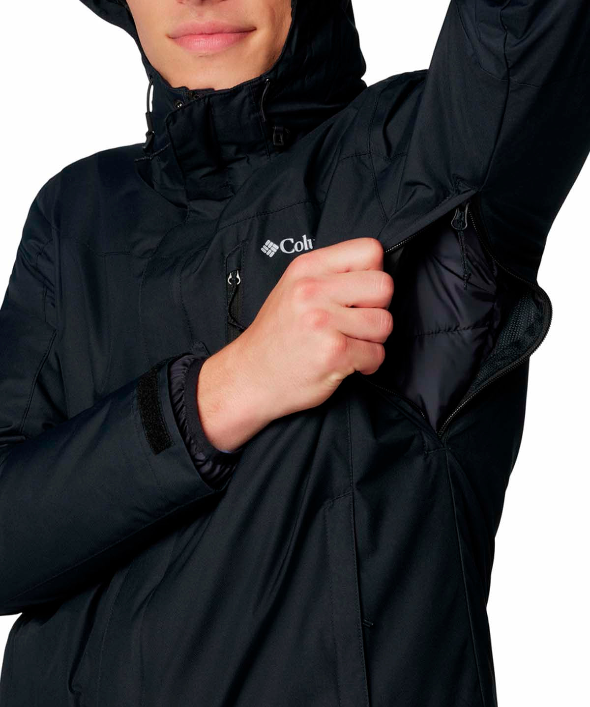 Parka Hombre Whirlibird V Ski Negro Columbia