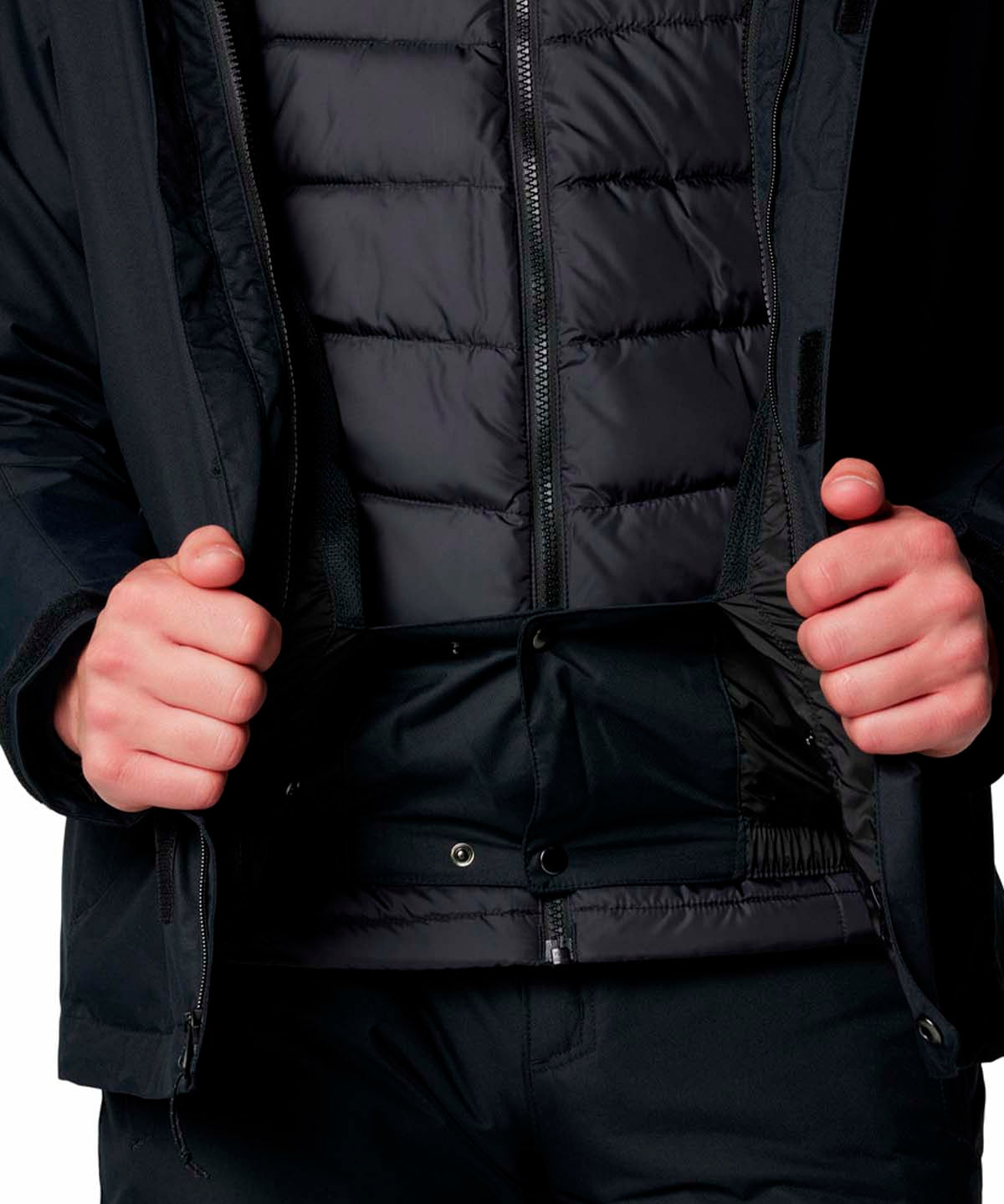 Parka Hombre Whirlibird V Ski Negro Columbia