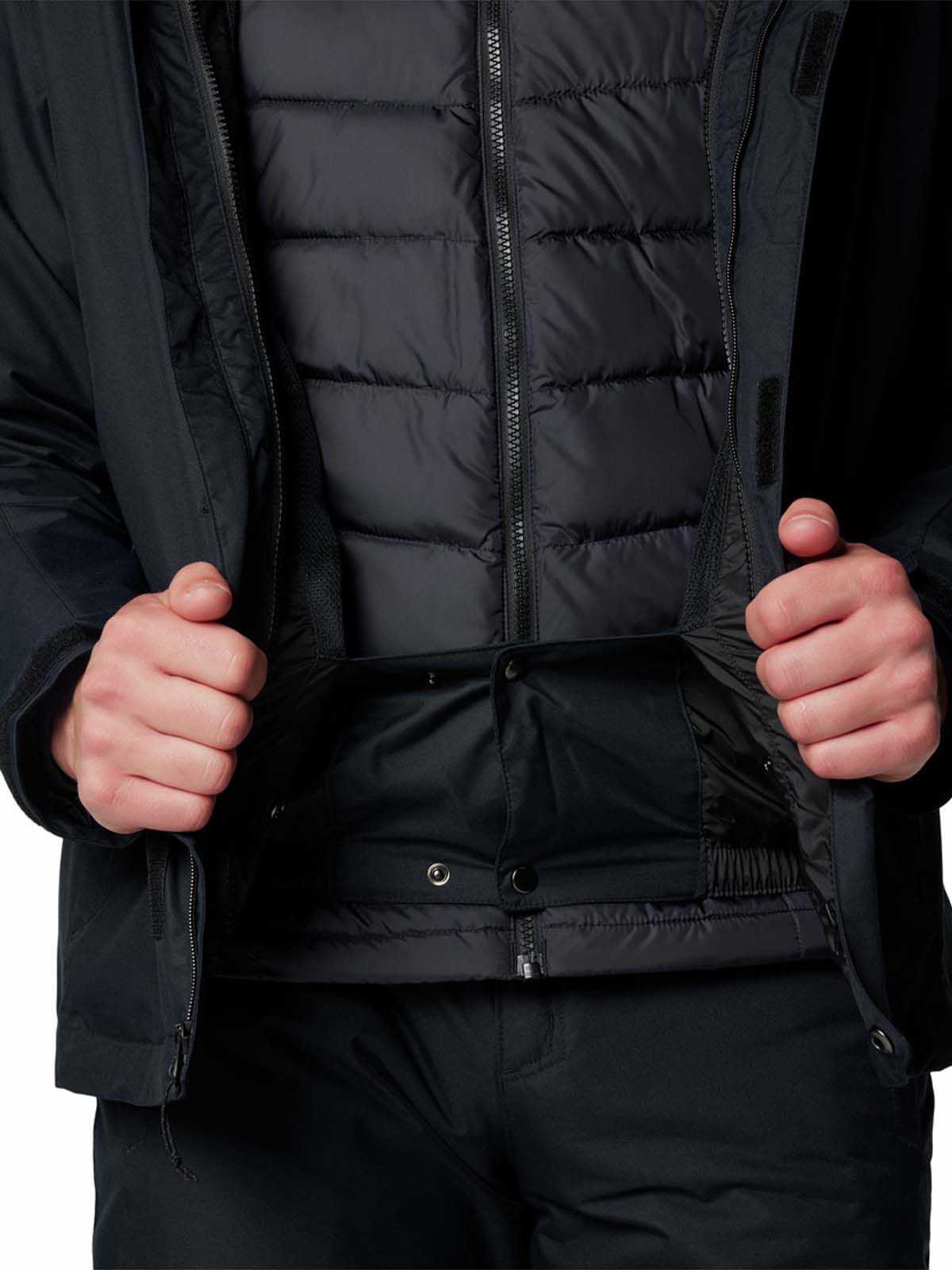 Parka Hombre Whirlibird V Ski Negro Columbia