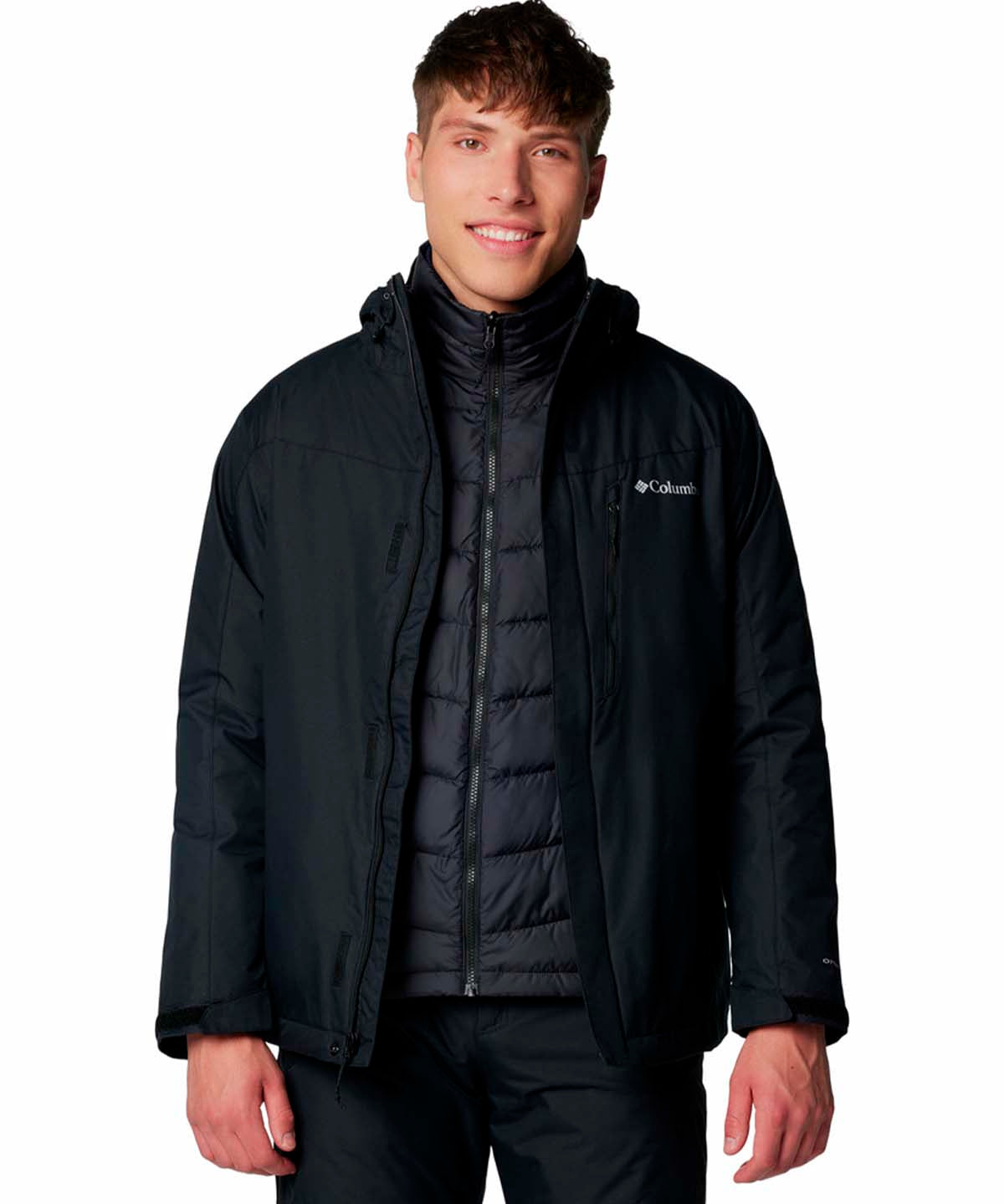 Parka Hombre Whirlibird V Ski Negro Columbia