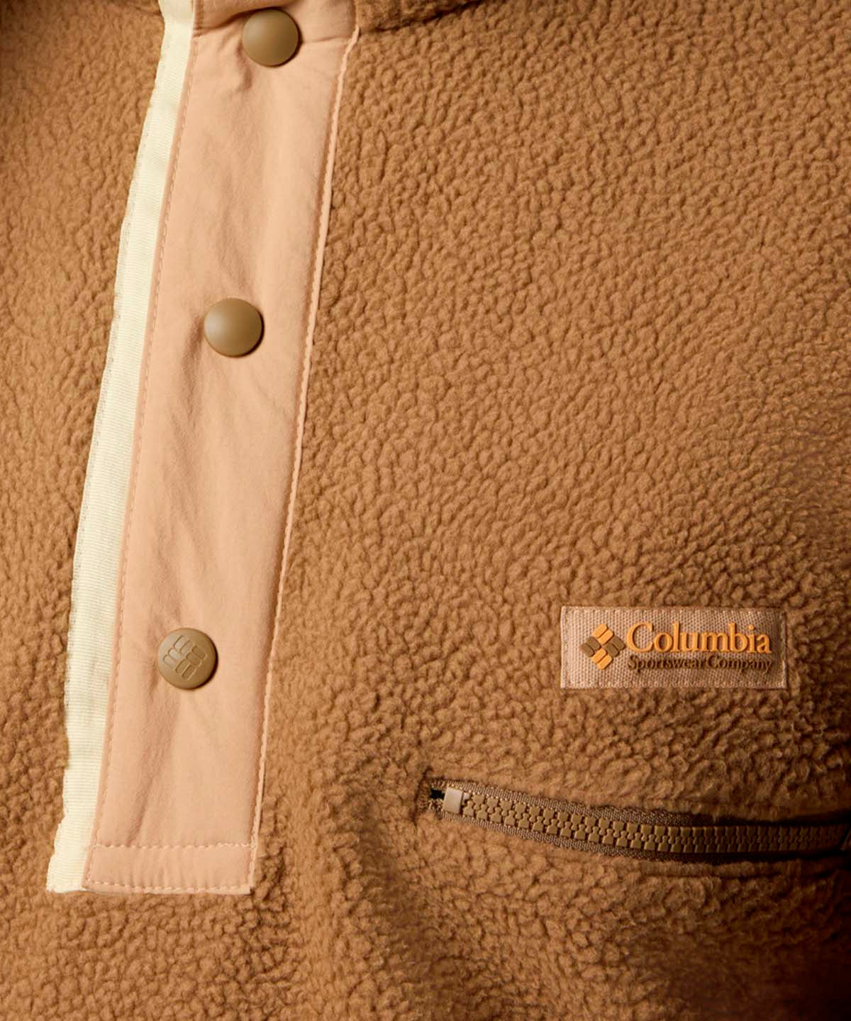 Polar Hombre Helvetia Half Snap Café Columbia
