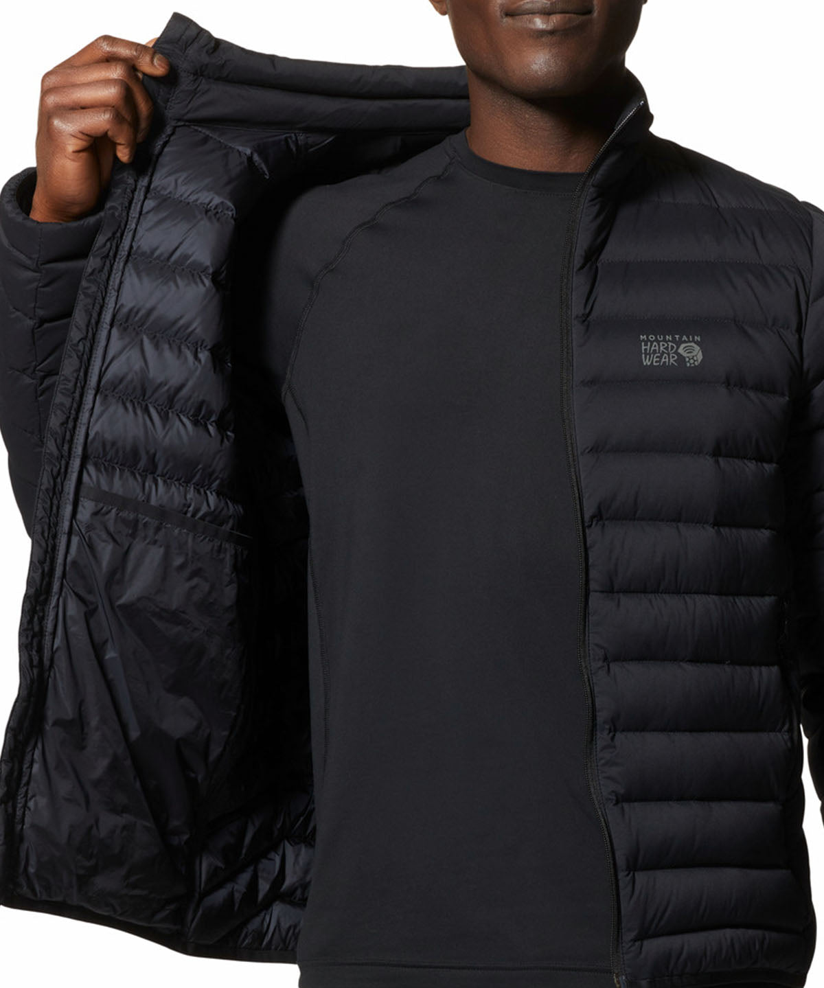 Parka Hombre Deloro Down Negro Mountain Hardwear