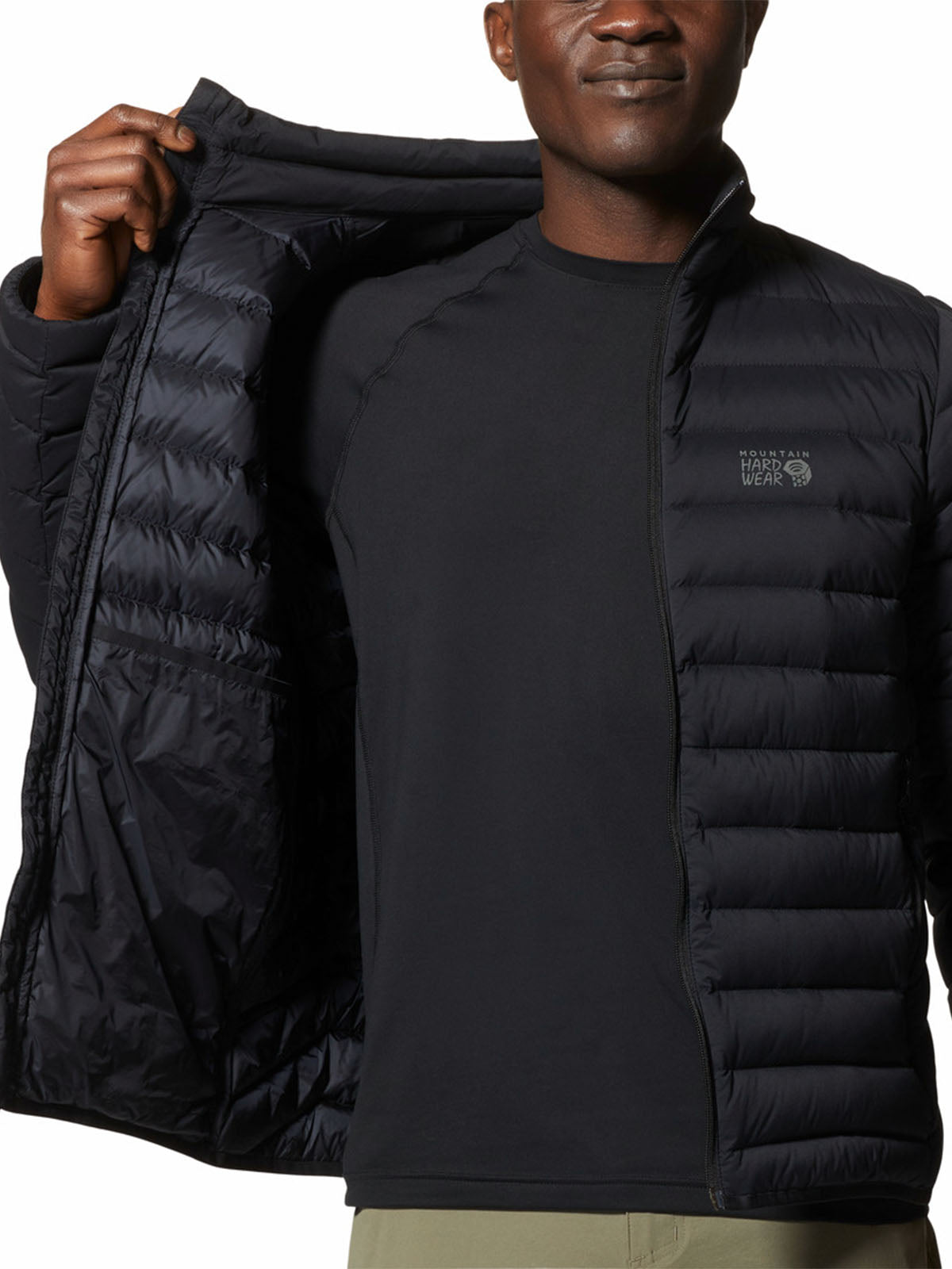 Parka Hombre Deloro Down Negro Mountain Hardwear