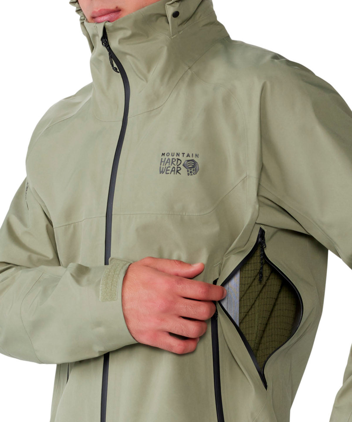Cortaviento Hombre Trailverse Verde Mountain Hardwear