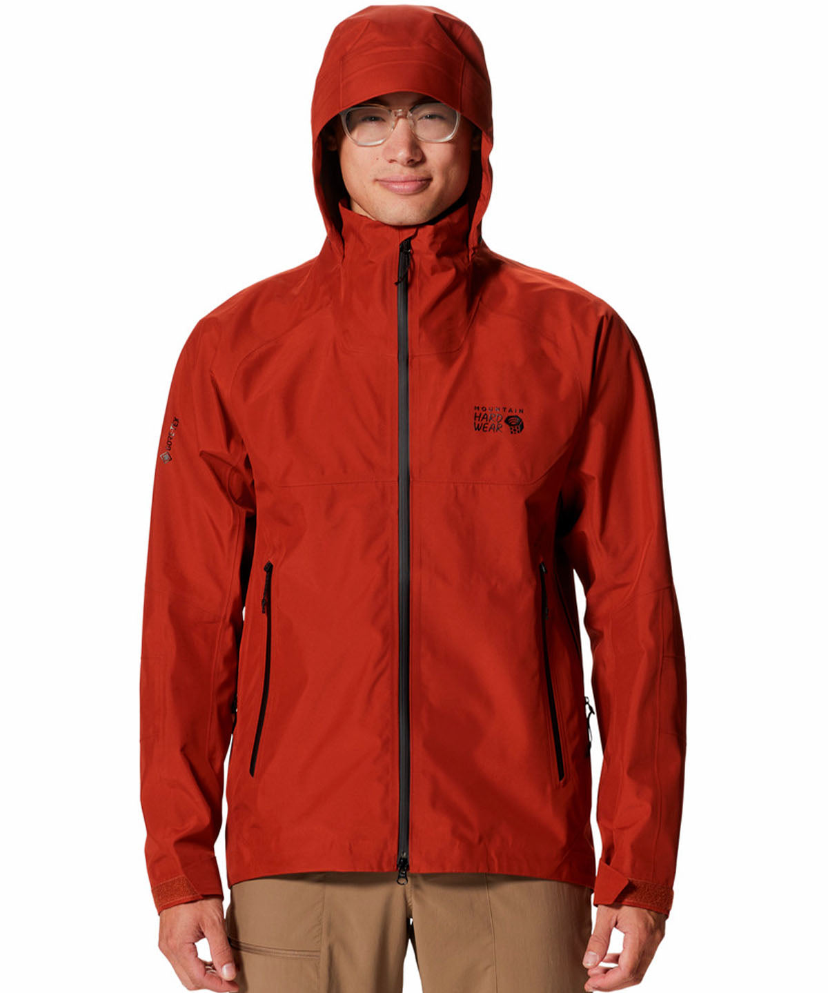 Cortaviento Hombre Trailverse  Rojo Mountain Hardwear