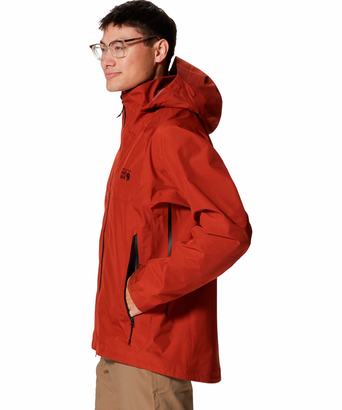 Cortaviento Hombre Trailverse  Rojo Mountain Hardwear