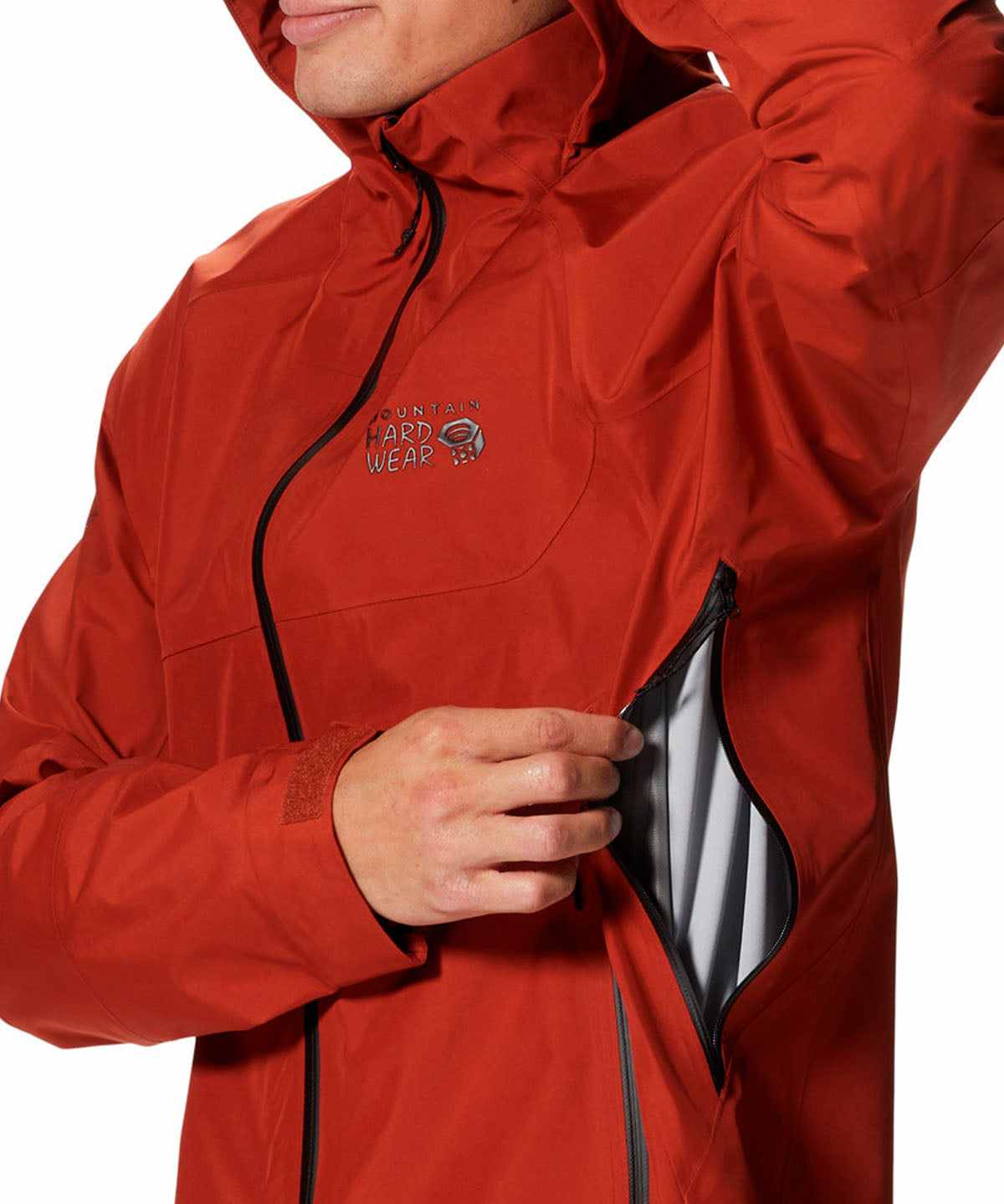 Cortaviento Hombre Trailverse  Rojo Mountain Hardwear