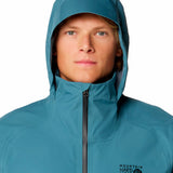 Cortaviento Hombre Trailverse  Azul Mountain Hardwear