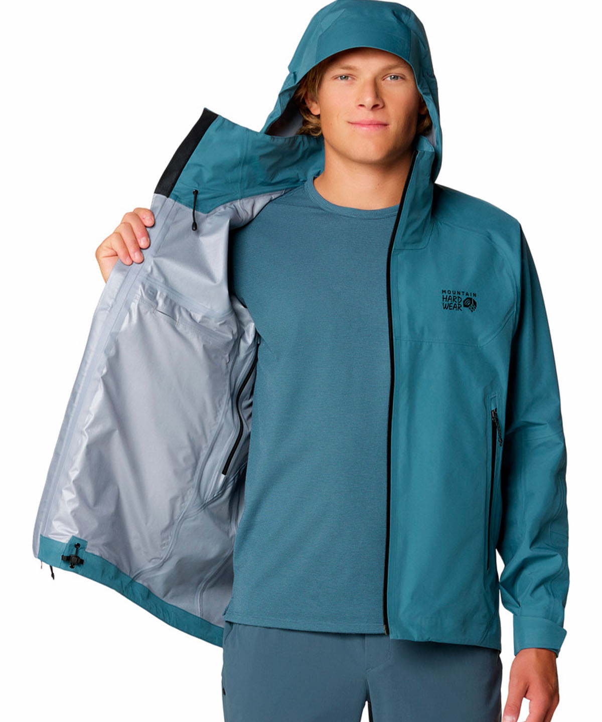 Cortaviento Hombre Trailverse  Azul Mountain Hardwear