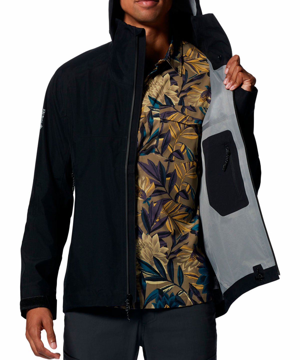 Cortaviento Hombre Trailverse Negro Mountain Hardwear