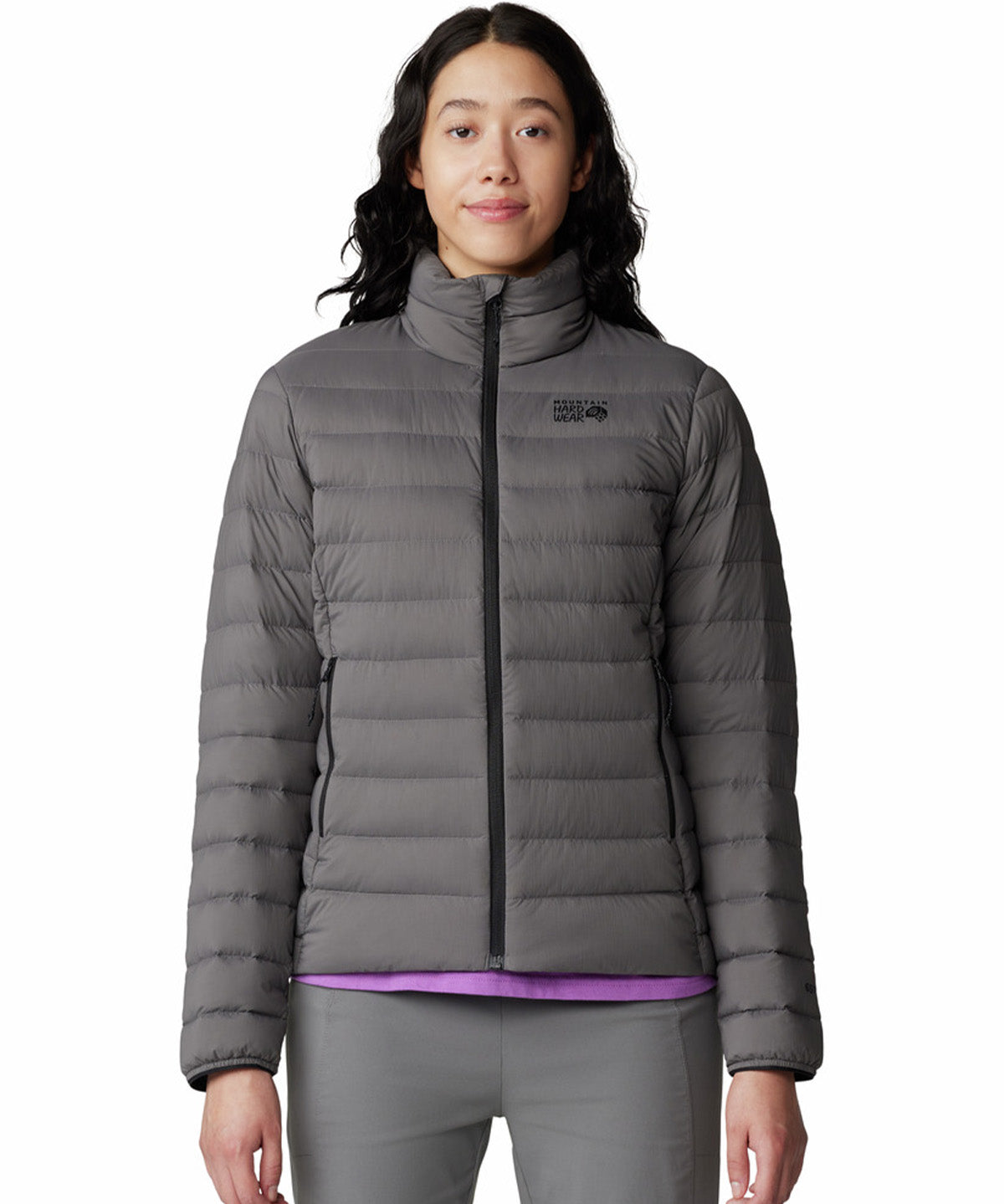 Parka Mujer Deloro Down Jacket Azul Mountain Hardwear