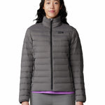 Parka Mujer Deloro Down Jacket Azul Mountain Hardwear