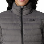 Parka Mujer Deloro Down Jacket Azul Mountain Hardwear