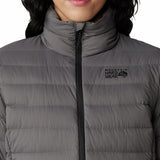Parka Mujer Deloro Down Jacket Azul Mountain Hardwear