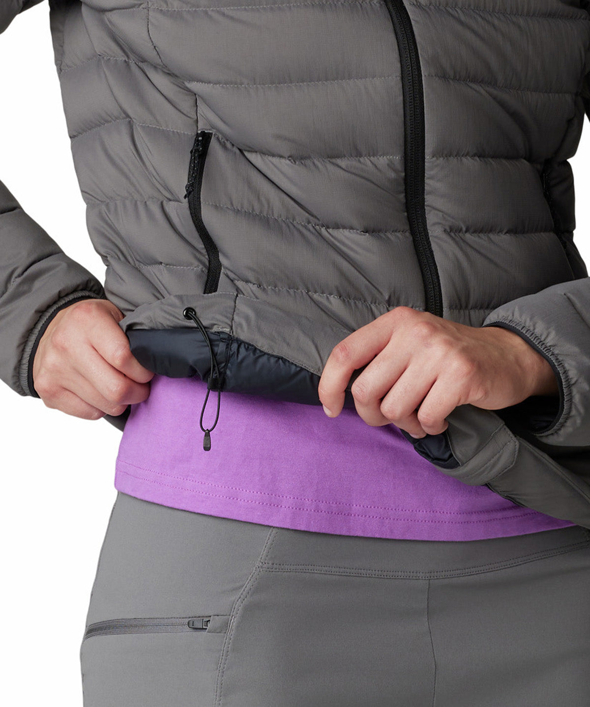 Parka Mujer Deloro Down Jacket Azul Mountain Hardwear