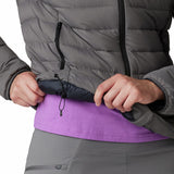Parka Mujer Deloro Down Jacket Azul Mountain Hardwear