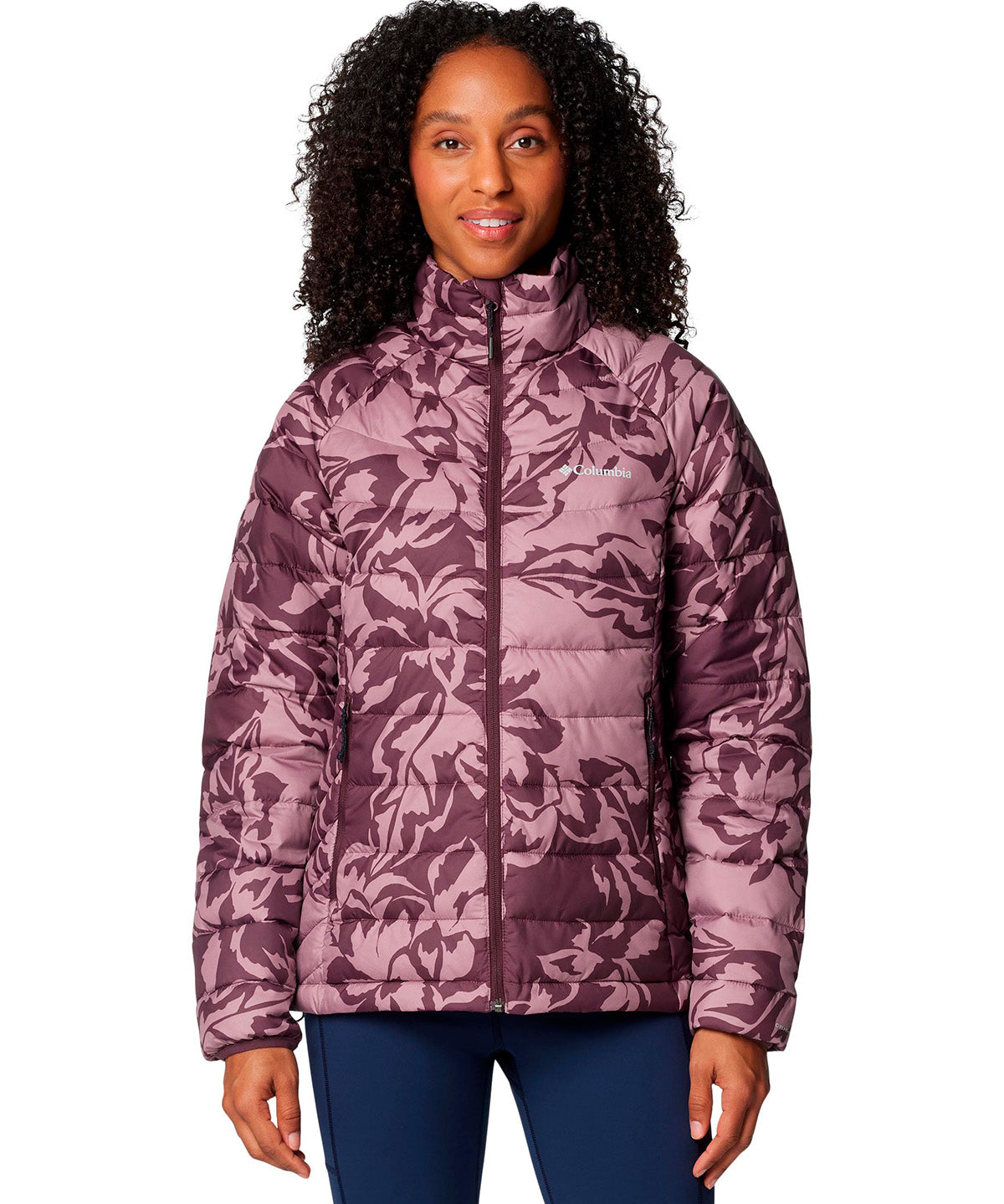 Parka Mujer Powder Lite II Morado Columbia