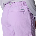 Short Mujer Impermeable Backcast II Morado Columbia