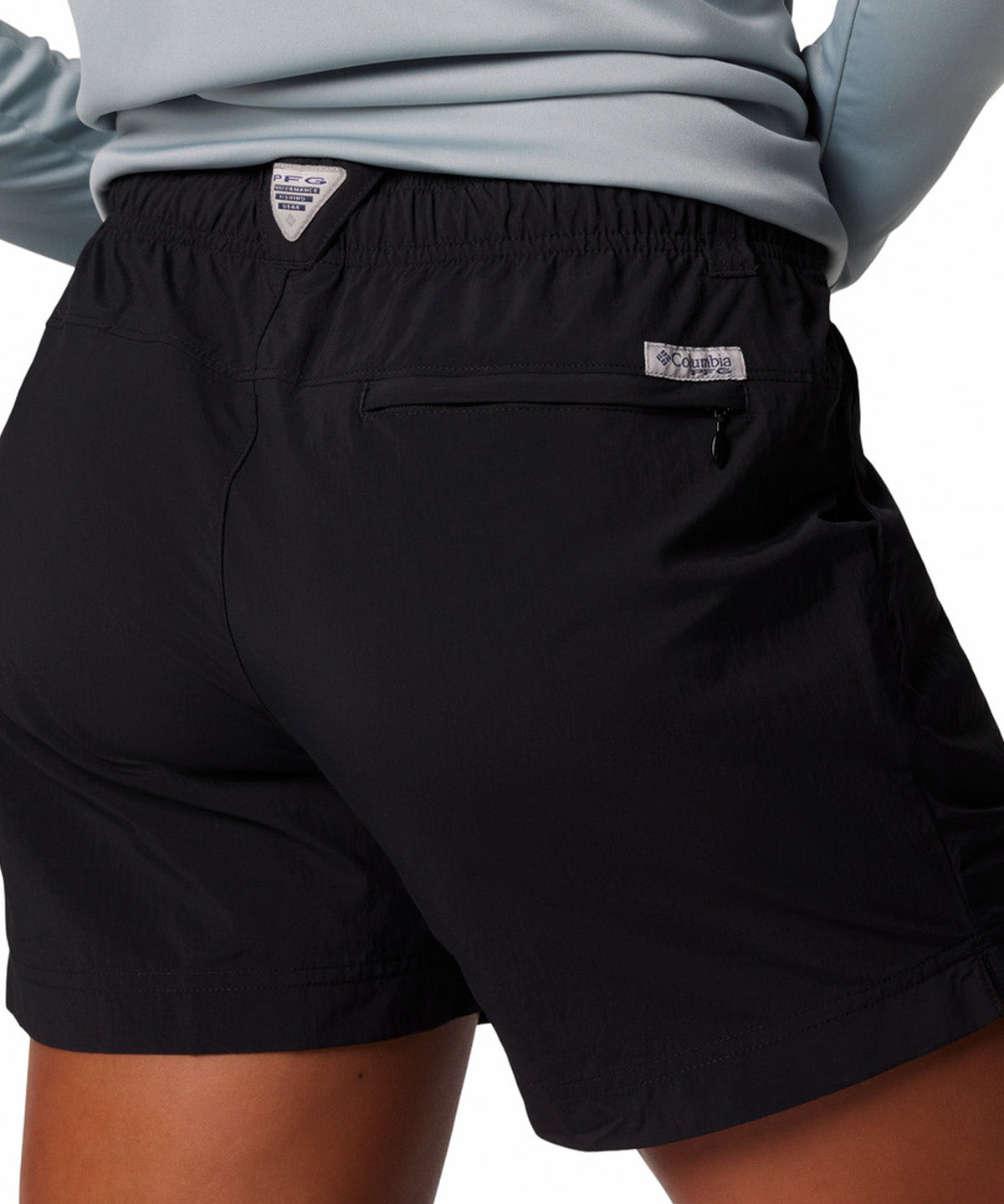Short Mujer Ipermeable Backcast II Negro Columbia