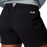 Short Mujer Ipermeable Backcast II Negro Columbia