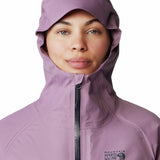 Cortaviento Mujer Threshold Morado Mountain Hardwear