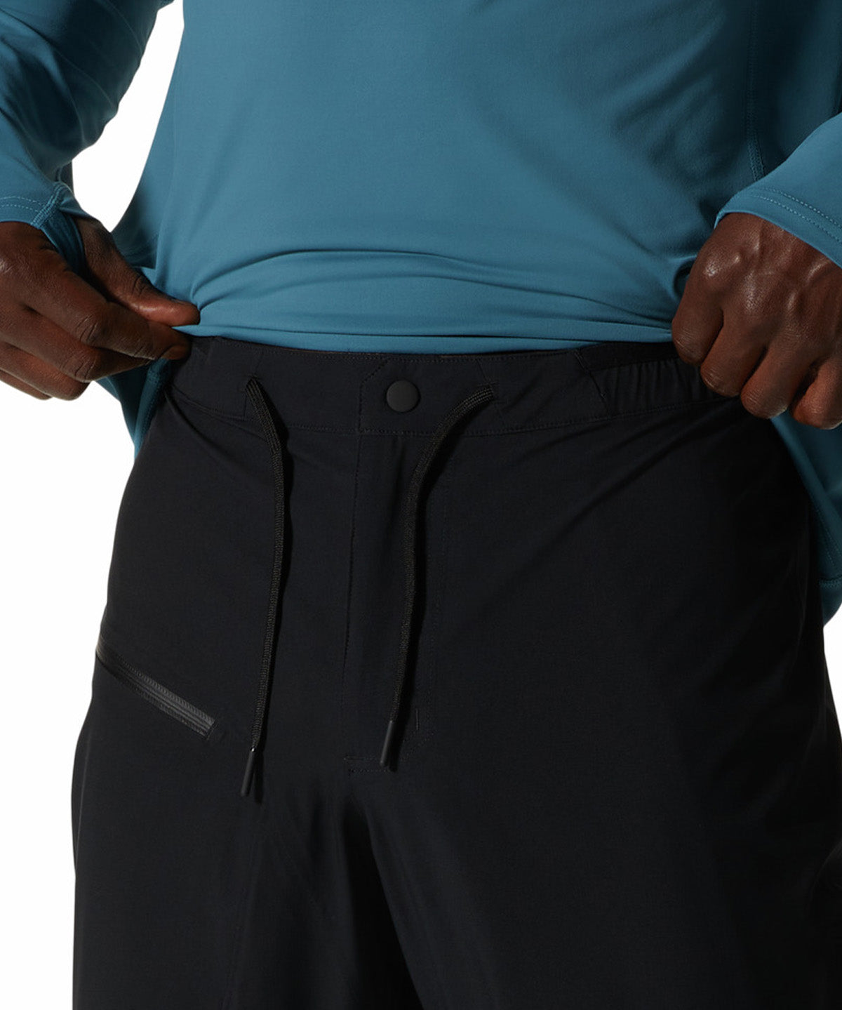 Pantalón Hombre Stretch Ozonic Negro Mountain Hardwear