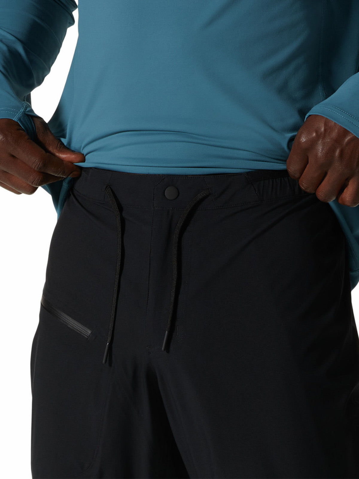 Pantalón Hombre Stretch Ozonic Negro Mountain Hardwear